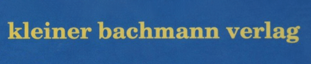 Kleiner Bachmann Verlag