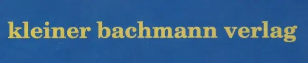 Kleiner Bachmann Verlag